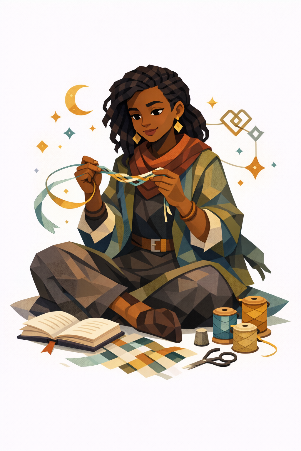 The Weaver personality illustration